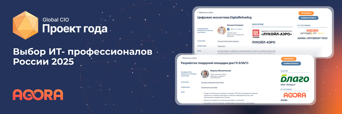 Проект года 2025 - Global CIO