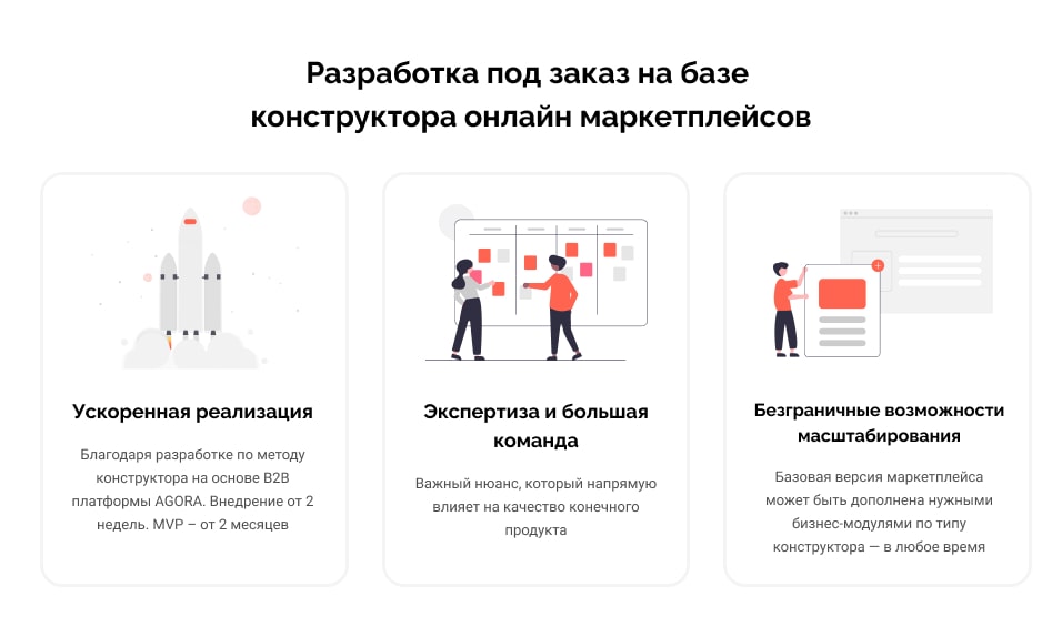 разработка на базе конструктора маркетплейсов