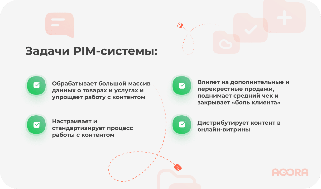 Задачи PIM